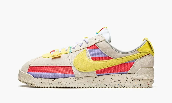 Кроссовки Nike Cortez «Union - Lemon Frost» кремовый