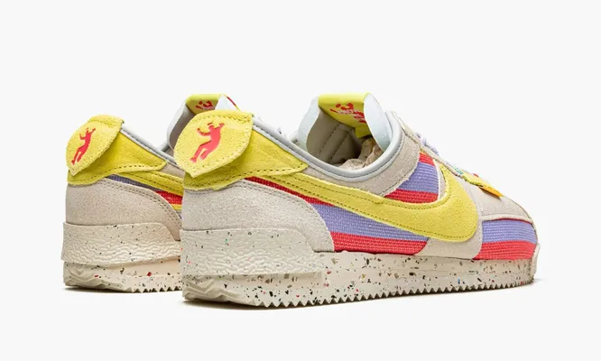 Кроссовки Nike Cortez «Union - Lemon Frost» кремовый