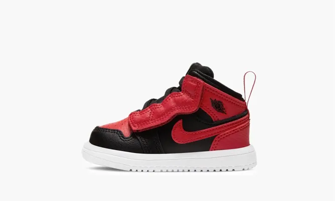 Кроссовки Air Jordan 1 Mid Alt TD «Banned 2020» красный