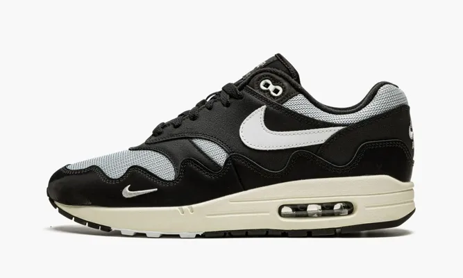 Кроссовки Nike Air Max 1 «Patta - Waves - Black» черный