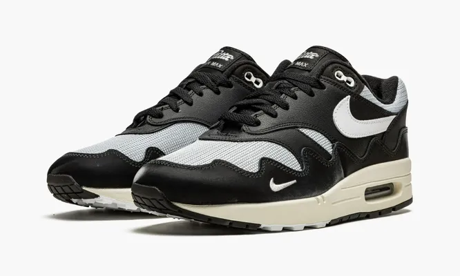 Кроссовки Nike Air Max 1 «Patta - Waves - Black» черный