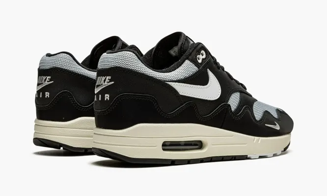 Кроссовки Nike Air Max 1 «Patta - Waves - Black» черный