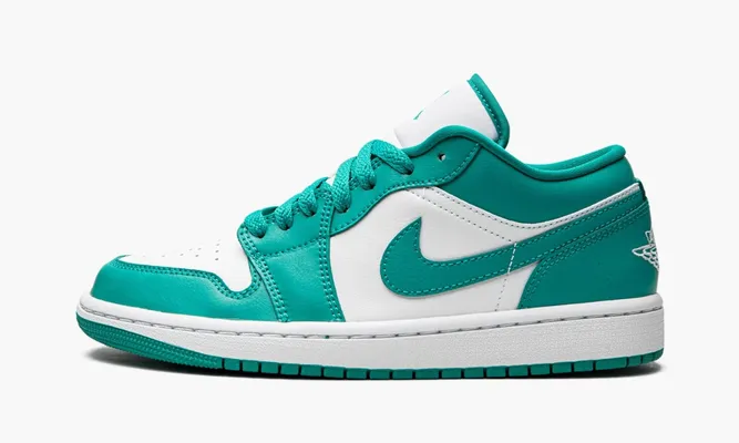 Кроссовки Air Jordan 1 Low WMNS «New Emerald» зеленый