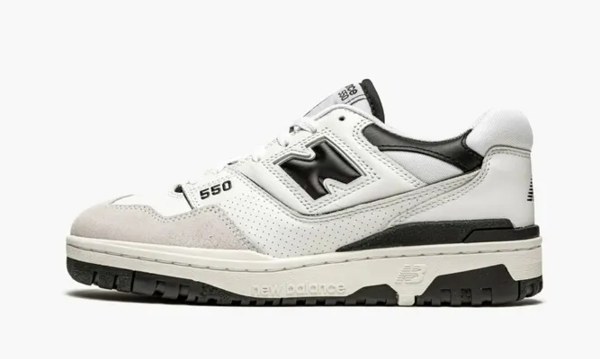 Кроссовки New Balance 550 «Sea Salt - Black» кремовый