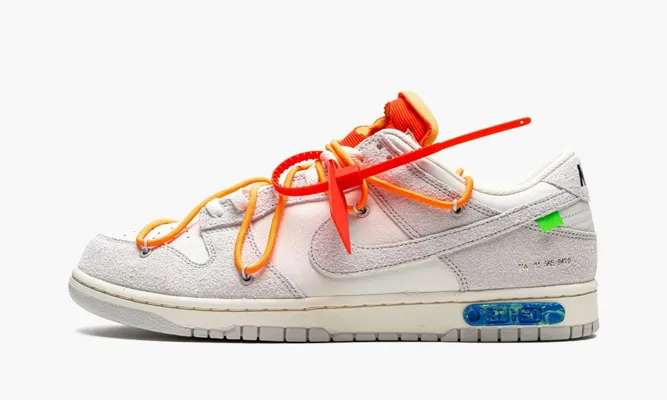 Кроссовки Nike Dunk Low «Off-white - Lot 31» кремовый