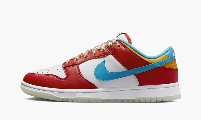 Кроссовки Nike Dunk Low Qs «Lebron James Fruity Pebbles» красный