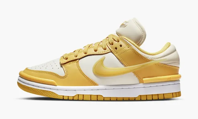 Кроссовки Nike Dunk Low Twist WMNS «Vivid Sulfur» желтый