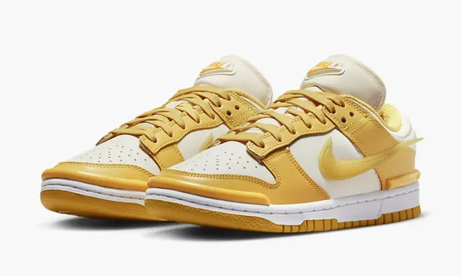 Кроссовки Nike Dunk Low Twist WMNS «Vivid Sulfur» желтый