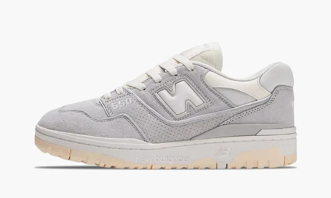 Кроссовки New Balance 550 «Grey Suede» зеленый