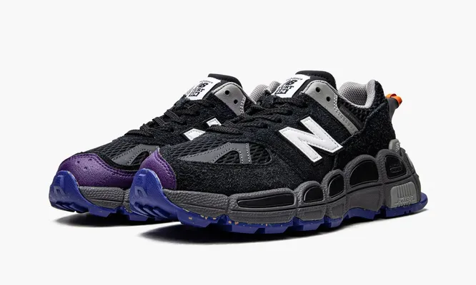 Кроссовки New Balance 574 Yurt «Salehe Bembury - Universal Communication - Black Plum» черный