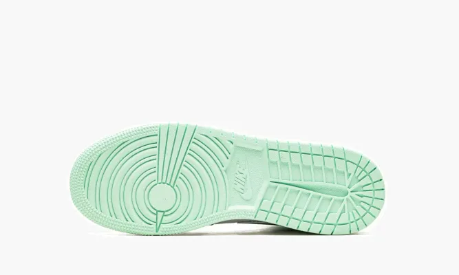 Кроссовки Air Jordan 1 Mid GS «Blue Mint» синий