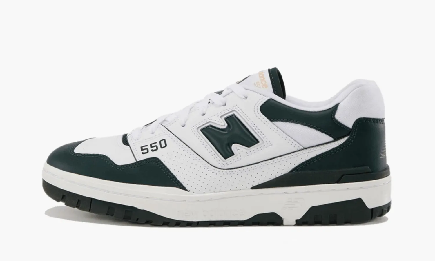 New Balance 550 «White Dark Green»