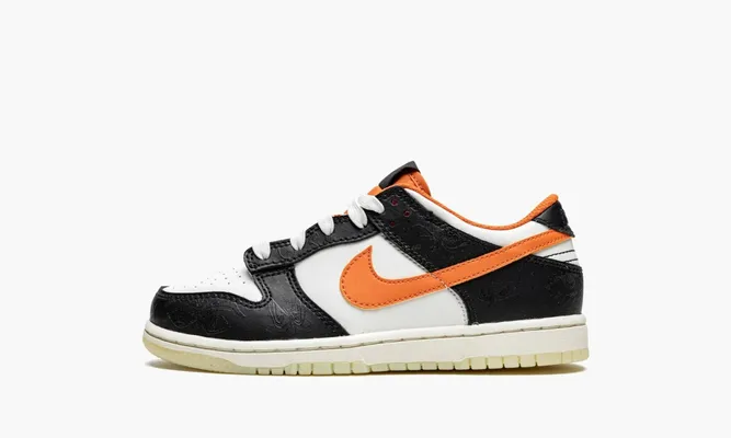 Для самых маленьких Nike Dunk Low PRM PS «Halloween 2021» черный