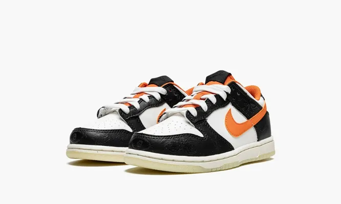 Для самых маленьких Nike Dunk Low PRM PS «Halloween 2021» черный