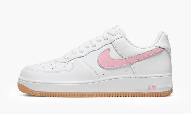 Кроссовки Nike Air Force 1 Low '07 Retro «Color Of The Month - Pink Gum» розовый