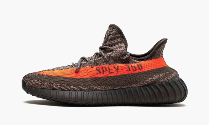 Кроссовки Yeezy Boost 350 V2 «Carbon Beluga» коричневый