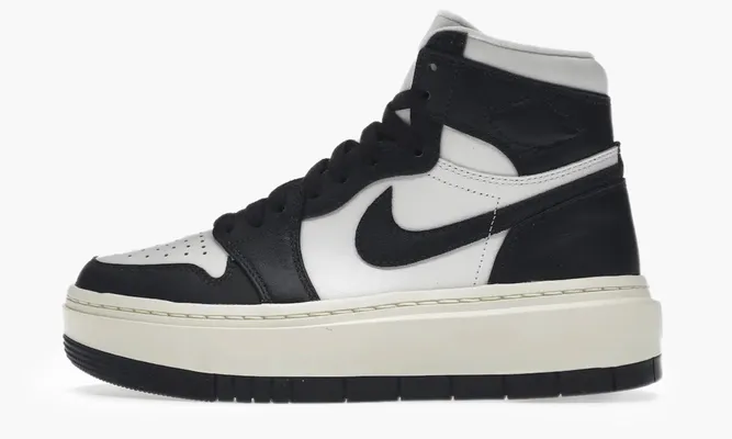 Кроссовки Air Jordan 1 Elevate High WMNS «Summit White Dark Ash» черный