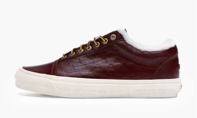 Кроссовки Vans Old Skool «Kith X Mastermind Japan Brown» коричневый