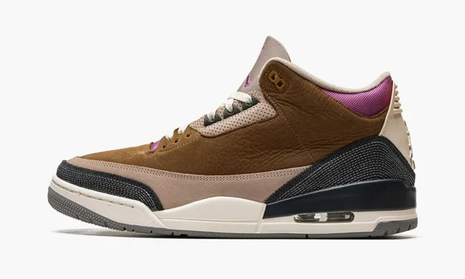 Кроссовки Air Jordan 3 Retro «Winterized Archaeo Brown» коричневый