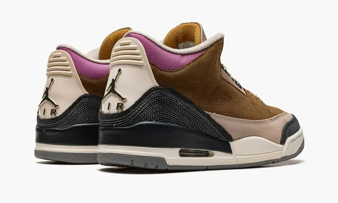 Кроссовки Air Jordan 3 Retro «Winterized Archaeo Brown» коричневый
