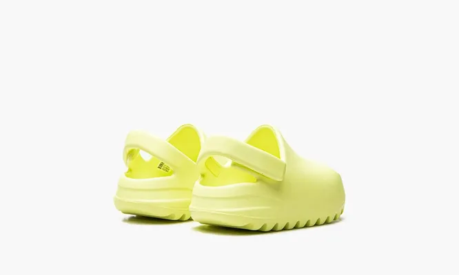 Для самых маленьких Yeezy Slide Infant «Glow Green» желтый
