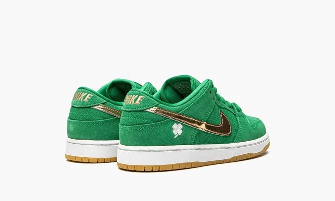 Для самых маленьких Nike SB Dunk Low PS «St. Patrick's Day 2022» зеленый