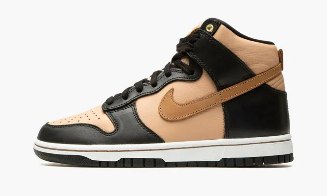 Кроссовки Nike Dunk High Lxx WMNS «Black Flax» бежевый