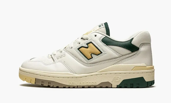 Кроссовки New Balance 550 «Aime Leon Dore - Natural Green» кремовый