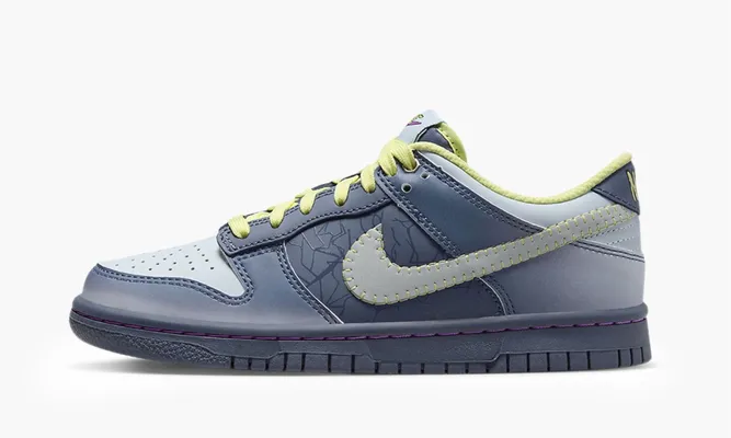 Кроссовки Nike Dunk Low GS «Halloween I Am Fearless» синий