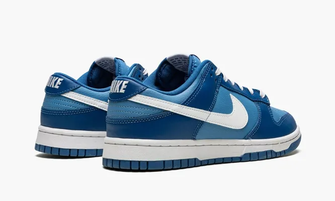 Кроссовки Nike Dunk Low «Dark Marina Blue» синий