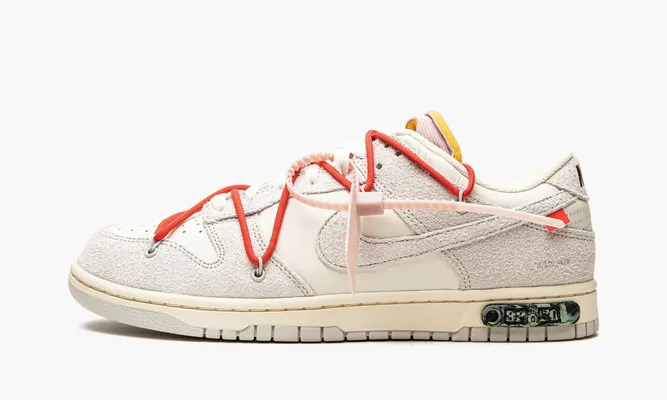 Кроссовки Nike Dunk Low «Off-white - Lot 33» кремовый