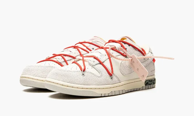 Кроссовки Nike Dunk Low «Off-white - Lot 33» кремовый