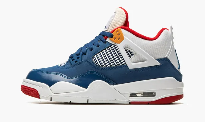 Кроссовки Air Jordan 4 Retro GS «Messy Room» синий