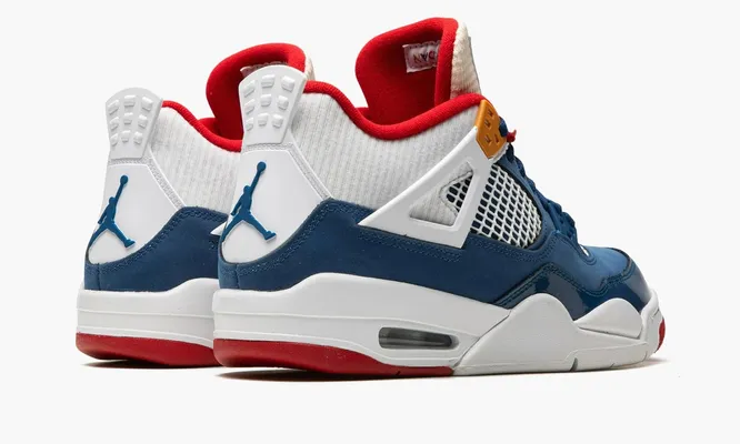 Кроссовки Air Jordan 4 Retro GS «Messy Room» синий