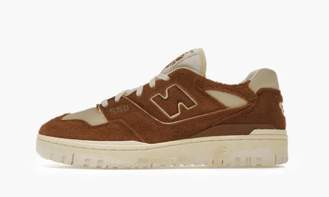 Кроссовки New Balance 550 «Aime Leon Dore - Brown Suede» коричневый