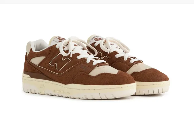 Кроссовки New Balance 550 «Aime Leon Dore - Brown Suede» коричневый