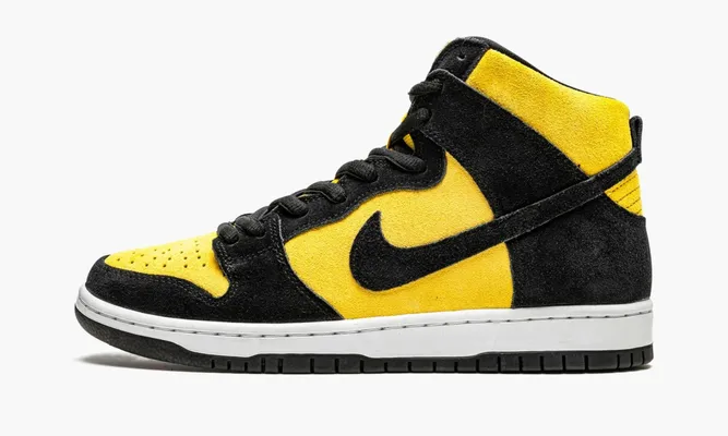 Кроссовки Nike SB Dunk High Pro «Reverse Goldenrod» желтый