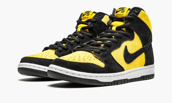 Кроссовки Nike SB Dunk High Pro «Reverse Goldenrod» желтый