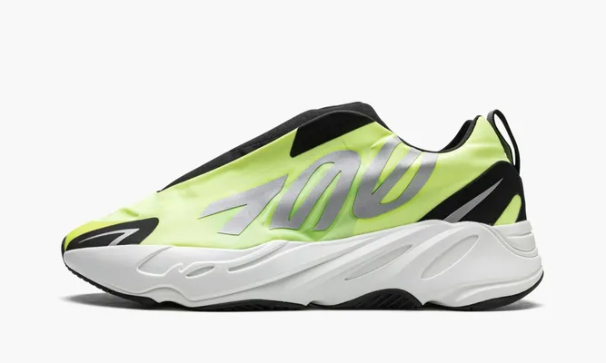 Кроссовки Yeezy Boost 700 Mnvn «Laceless Phosphor» зеленый