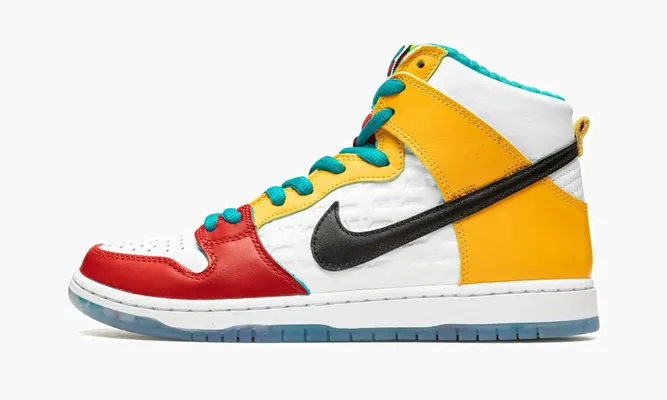 Кроссовки Nike SB Dunk High Pro «Froskate All Love» зеленый