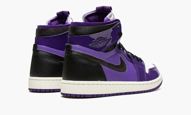 Кроссовки Air Jordan 1 High Zoom Air CMFT WMNS «Purple Patent» фиолетовый