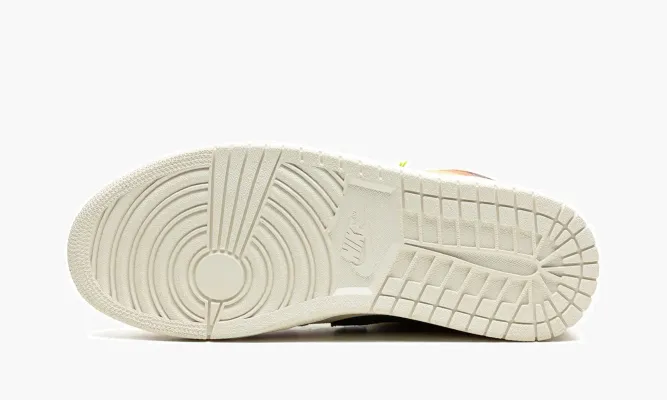 Кроссовки Air Jordan 1 High Switch «Peach» оранжевый