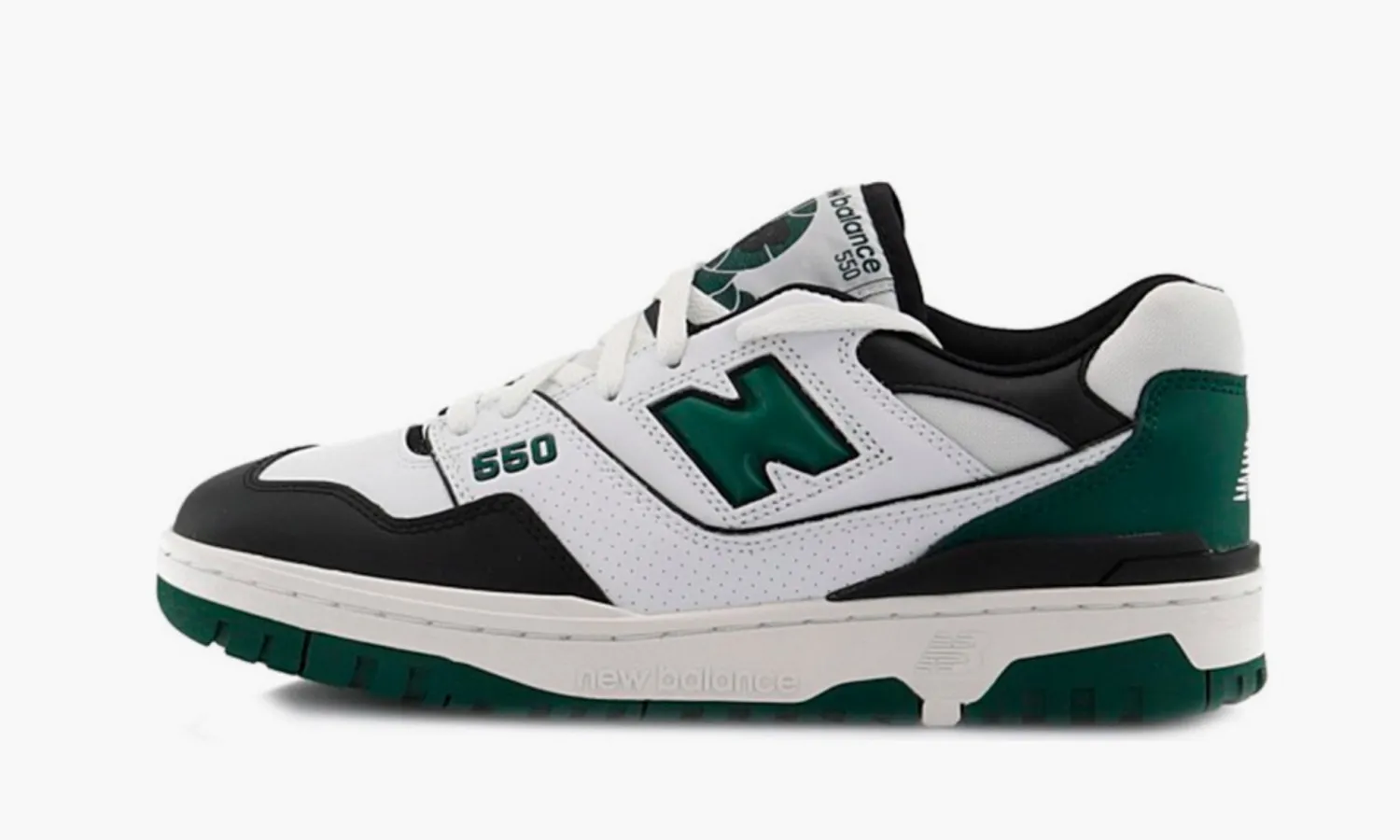 New Balance 550 «White Green Black»