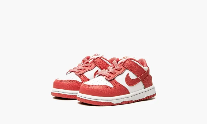 Для самых маленьких Nike Dunk Low TD «White Gypsy Rose» розовый