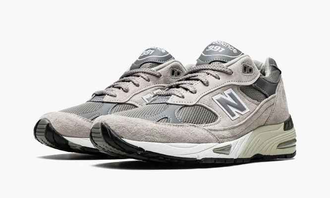 Кроссовки New Balance 991 «Kith Grey» серый