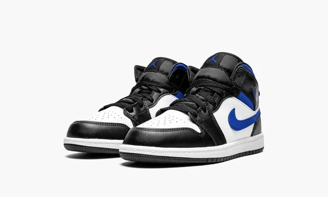 Кроссовки Air Jordan 1 Mid PS «Racer Blue» черный