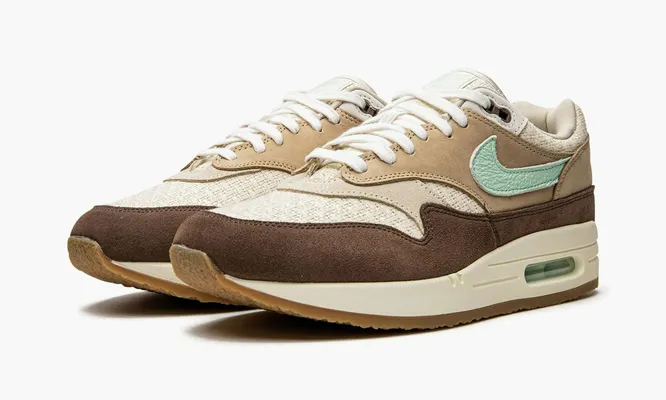 Кроссовки Nike Air Max 1 «Crepe Hemp 2022» коричневый