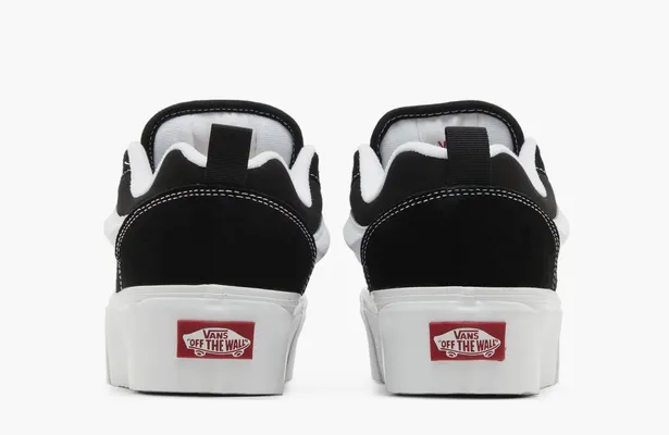 Кроссовки Vans Knu Stack «Black White» черный