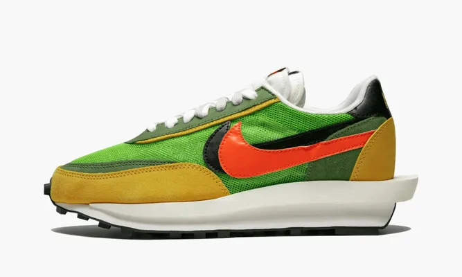 Кроссовки Nike Ld Waffle «Sacai - Green Multi» зеленый