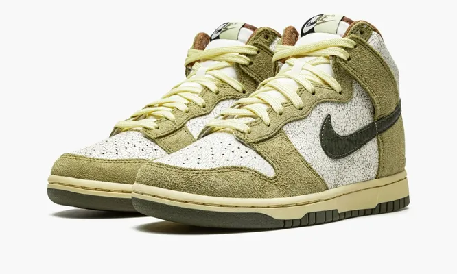 Кроссовки Nike Dunk High Retro «Re-raw Halloween 2021» зеленый